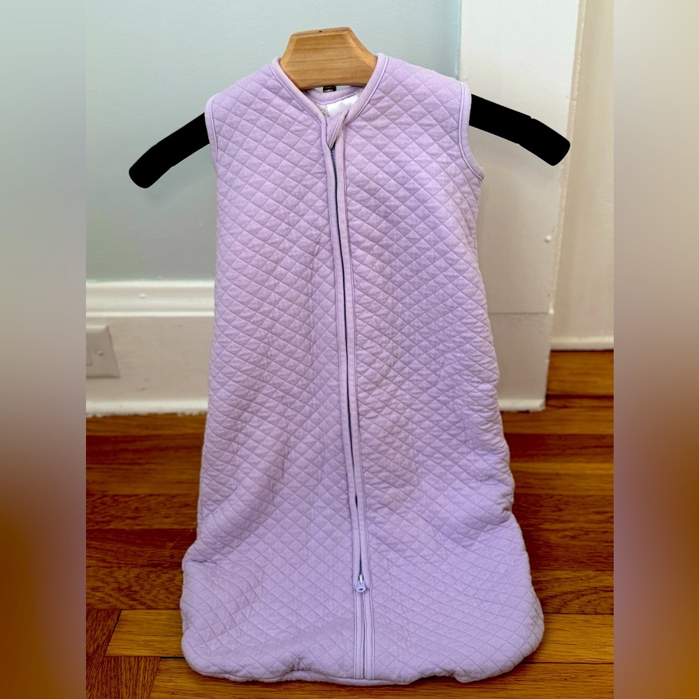 Hanna Andersson Quilted Sherpa Lined Sleep Sack 3-6 months